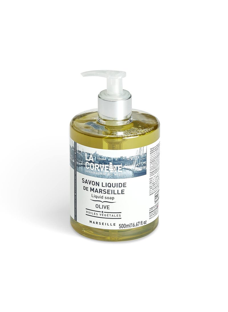 La Corvette Liquid Marseille Soap OLIVE 500ml