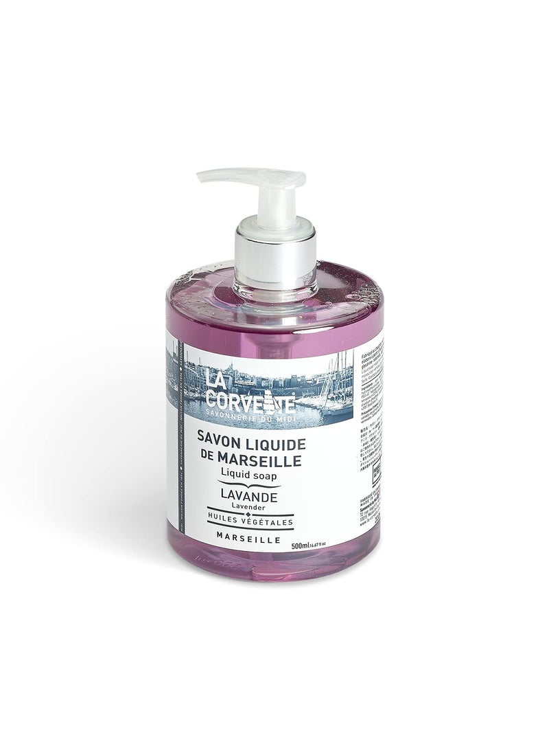 La Corvette Liquid Marseille Soap LAVENDER 500ml