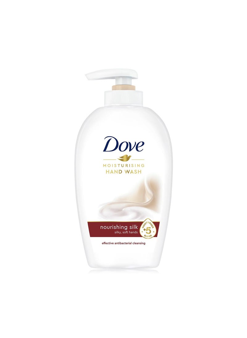 Dove Caring Hand Wash, Fine Silk, 250 Ml/8.45 Oz (Pack of 6)