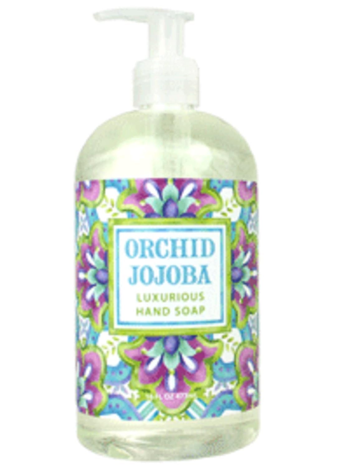Greenwich Bay Trading Co. Luxurious Hand Soap, 16 Ounce, Orchid Jojoba