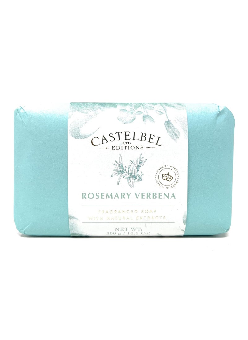 Castelbel Rosemary Verbena Luxury Fragranced Soap, 10.5 Ounces