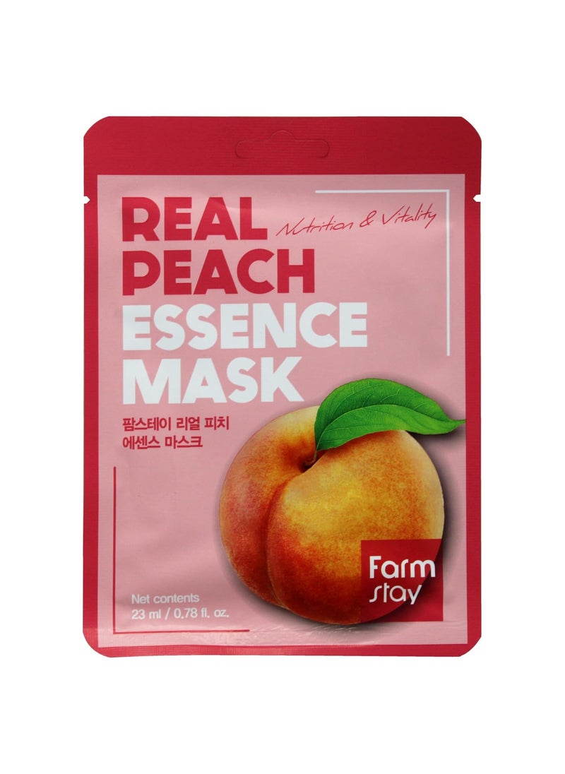 FARMSTAY Face Mask with Real Peach Extract 23ml