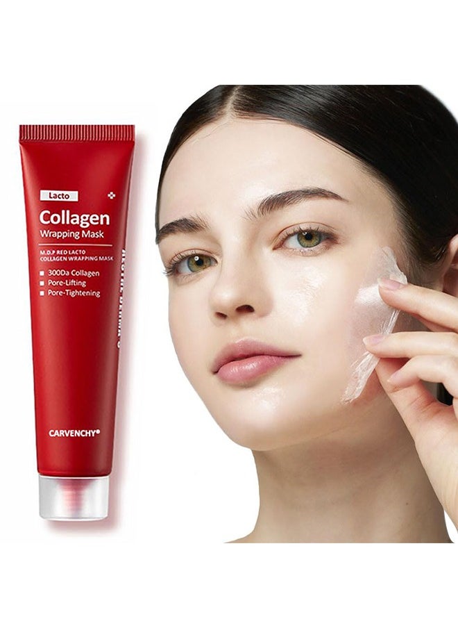 Collagen Wrapping Mask - Collagen Wrapping Make,MDP+RED LACTO, Glowy Skin,Skin Elasticity, Pore Lifting 75 ml