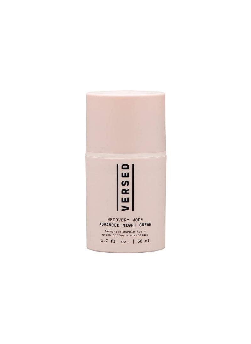Versed Recovery Mode Advanced Night Face Cream - Antioxidant-Packed Hydrating Face Moisturizer Protects & Smooths Rough Skin - Helps Soften Appearance of Fine Lines - Vegan (1.7 fl oz)