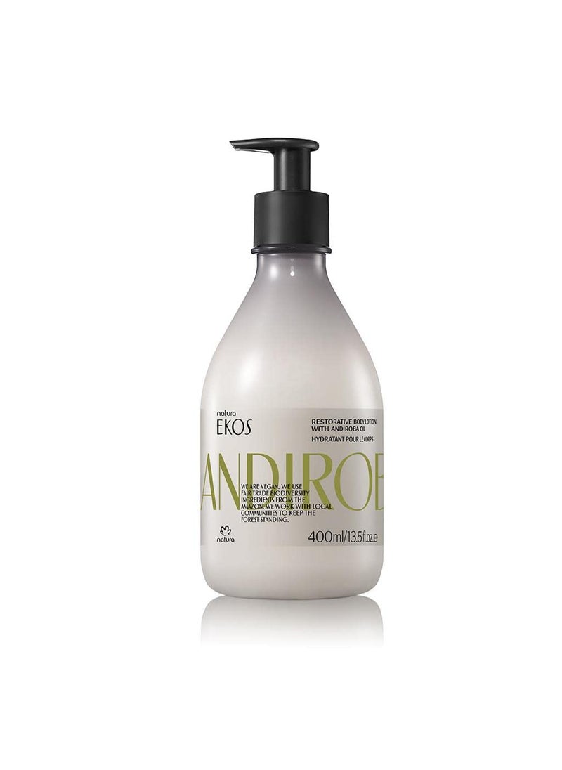 natura, Linha Ekos (Andiroba), Polpa Hidratante Corporal 400 ML, (Ekos (Andiroba) Collection, Body Moisturizing Pulp 13.52 Fl oz )