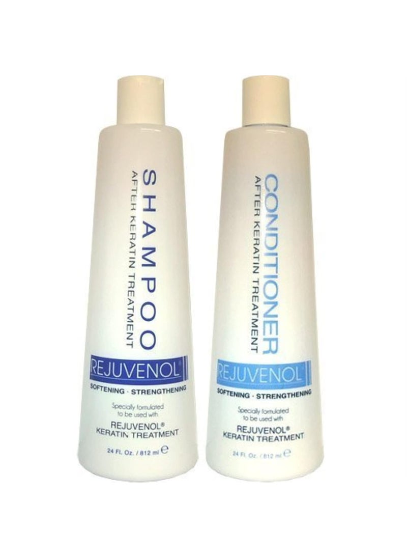 Rejuvenol After Keratin Shampoo 24oz & Conditioner 24oz DUO SET