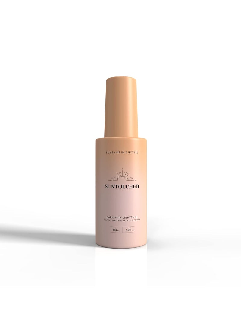 Suntouched Sun Hair Lightener for Dark Hair - Citrus & Chamomile Lightening Spray for Brunette Highlights - Vegan, Cruelty Free, Paraben Free, Ammonia Free, Bleach Free, 3.38 FL Oz Spray