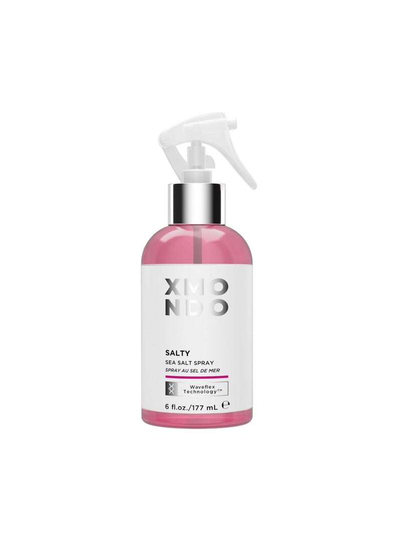 XMONDO Hair Salty Sea Salt Spray - Vegan Formula with Natural Minerals, Seaweed Extracts, and Baobab Oil to Fight Static, Enhance Hydration, and Add Shine, 6 Fl Oz 1-Pack