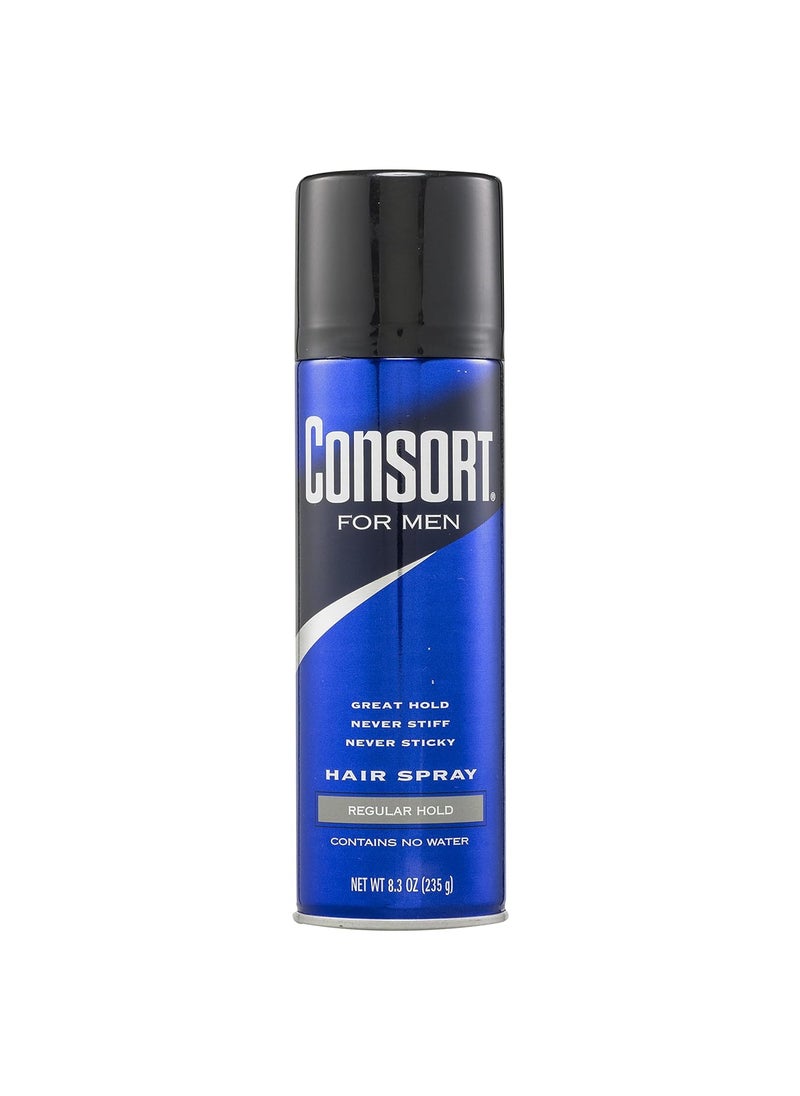 Consort For Men Hair Spray Regular Hold 8.3 oz