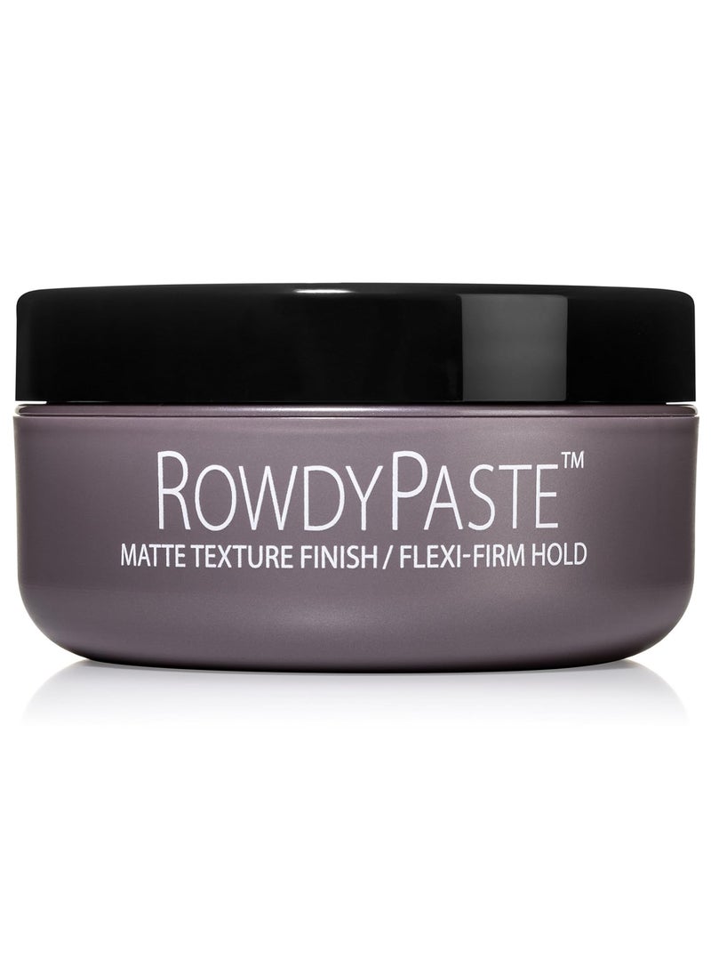SUDZZfx RowdyPaste Hair Smoothing Cream - Hair Texturizer Matte Clay - Strong Hold Clay Matte - Styling Clay for Men and Women - Matte Hair Texturing Clay Men & Women - Matte Clay Men Hair Cream - 2oz