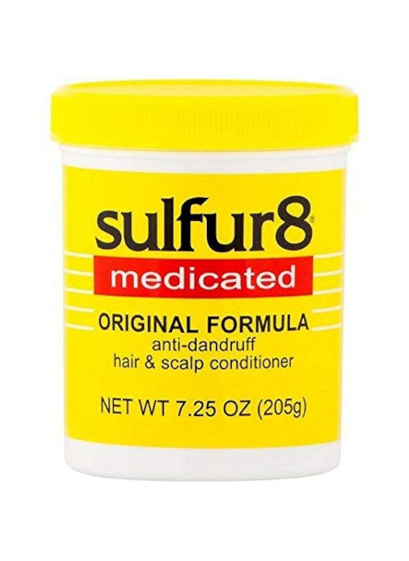 Sulfur8 Medicated Anti-Dandruff Hair and Scalp Conditioner Original Formula, 7.25 oz