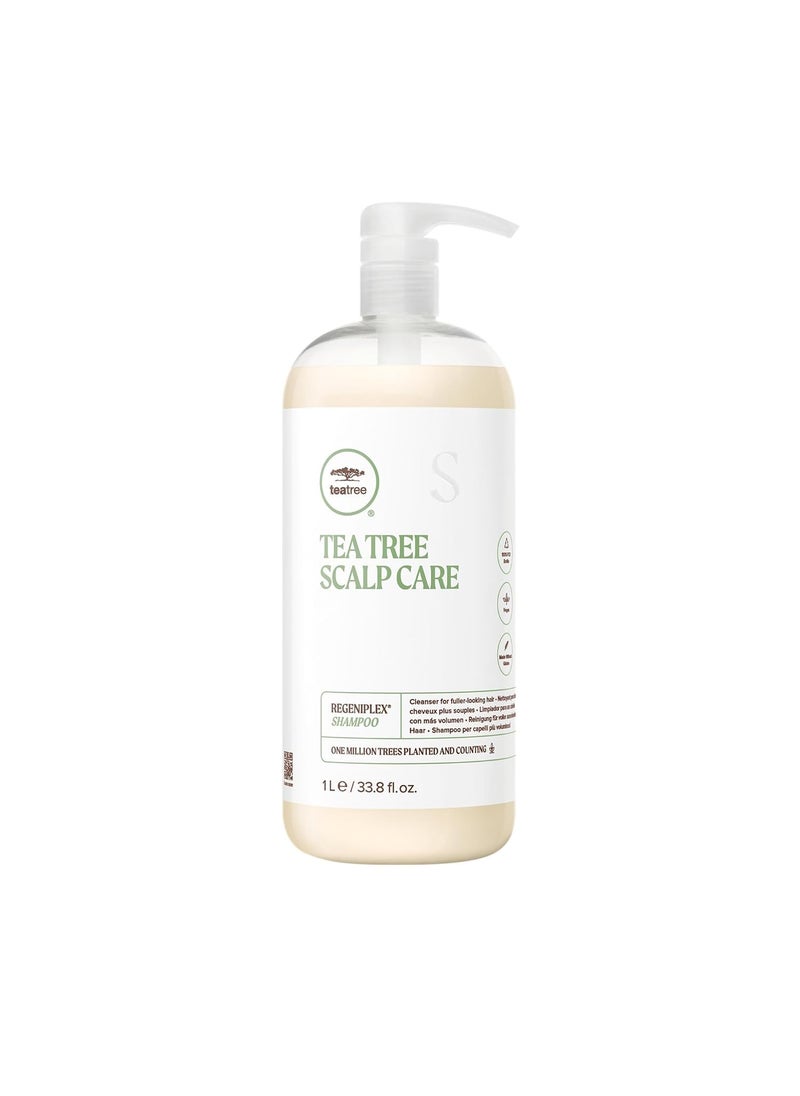 Tea Tree Scalp Care Regeniplex Shampoo, Thickens + Strengthens, For Thinning Hair