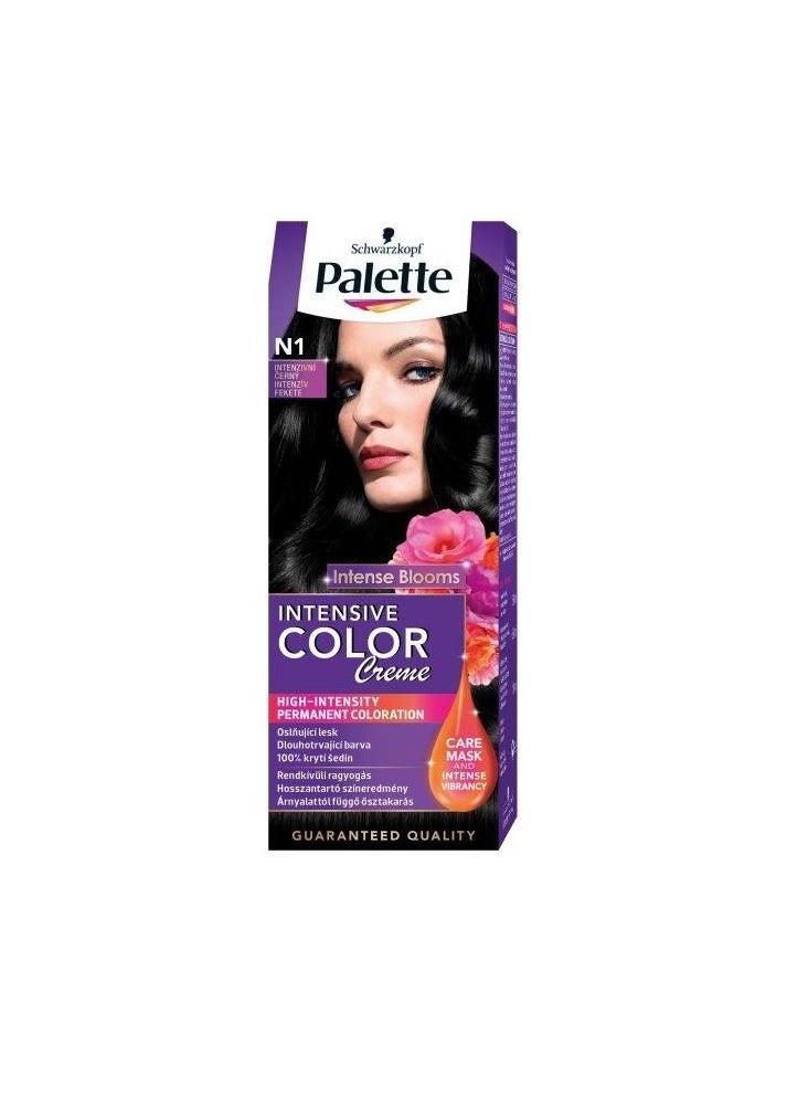 Palette Intensive Color Creme N1 Intense Black Permanent Hair Color