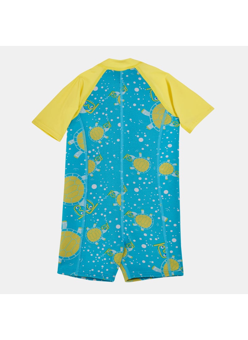 Kids' X Tommy Turtle Swimming Bodysuit