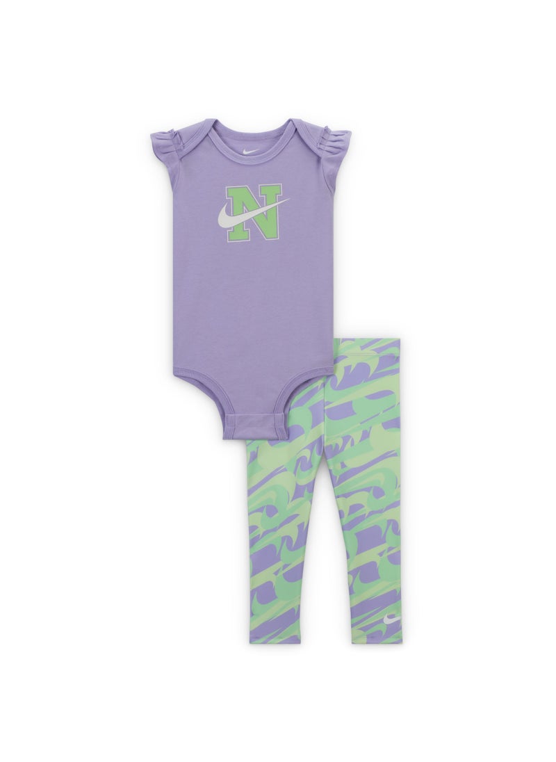 Kids' Dri-FIT Prep in Your Step Bodysuit Set