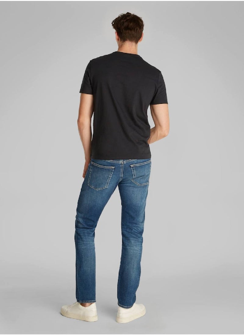 Men's Monogram T-Shirt - Cotton, Black