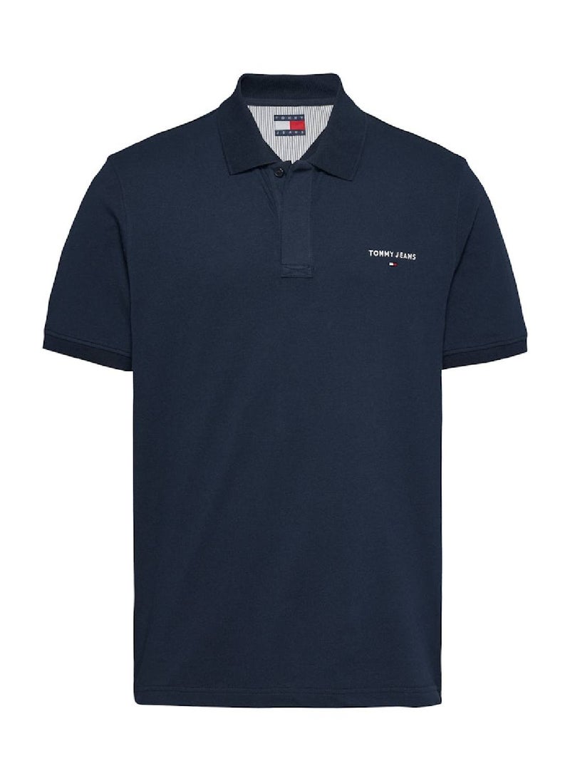 Men's Regular Fit Polo Shirt - Cotton, Blue