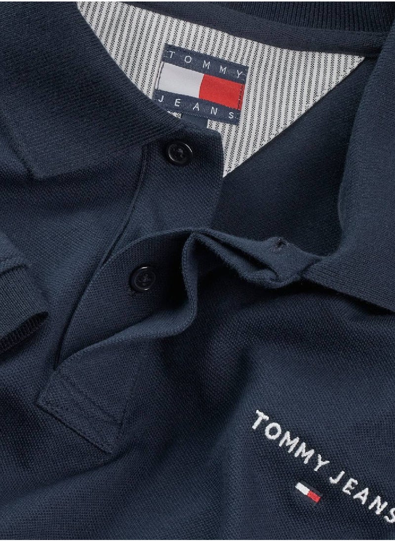 Men's Regular Fit Polo Shirt - Cotton, Blue