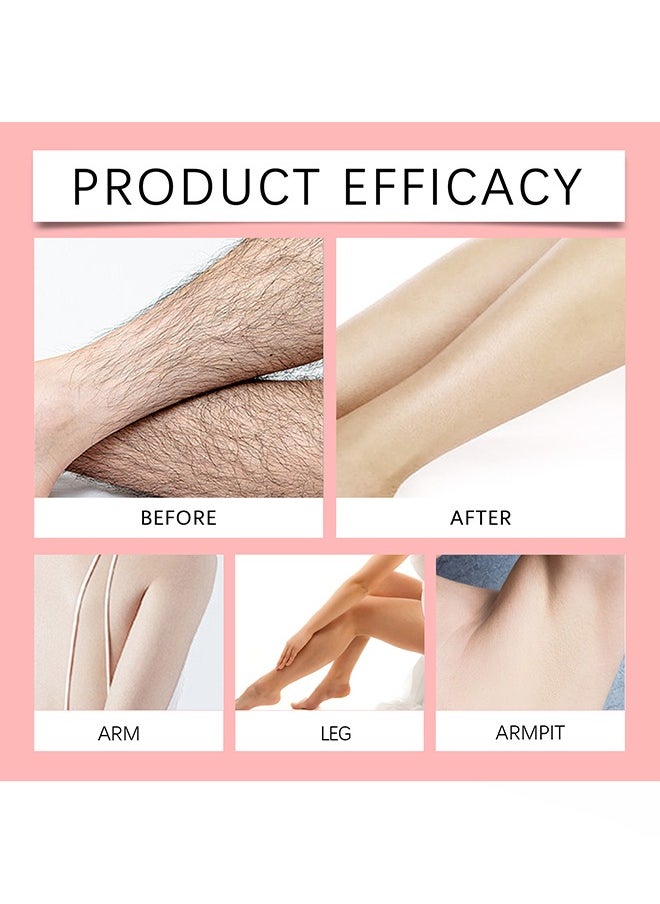 Effective Wax Strips- for Hair Removal, Double Sides Facial Body Wax Strips- for Face Eyebrows Upper Lip Cheeks Epilator Fast Painless Hair Removal Kit Suitable For Women Man 30PCS