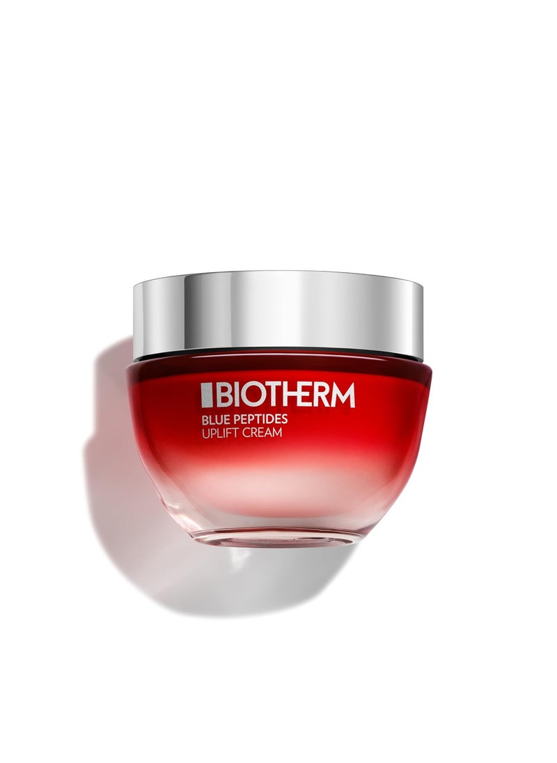 Biotherm Blue Peptides Uplift Day Cream, Suitable For All Skin Types, With Collagen Peptides Fractions For Amplified X5 Inner Collagen Efficacy To Get Firmer And Smoother Skin, 1.7 Fl. Oz.