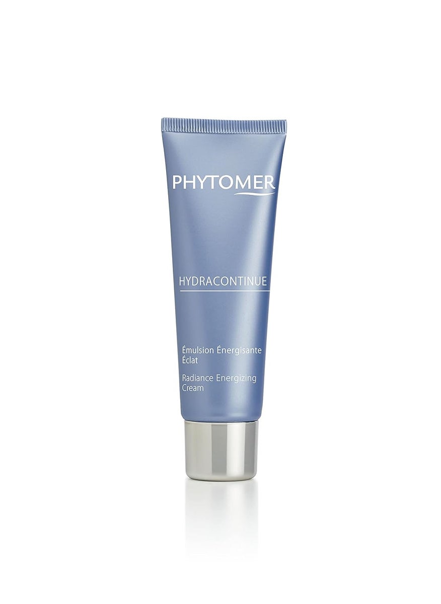 Phytomer Hydracontinue Radiance Hydrating Face Cream | Energizing & Restoring Face Moisturizer | Relieve Dry Skin | Lightweight Moisturizer for All Day Hydration | 50ml