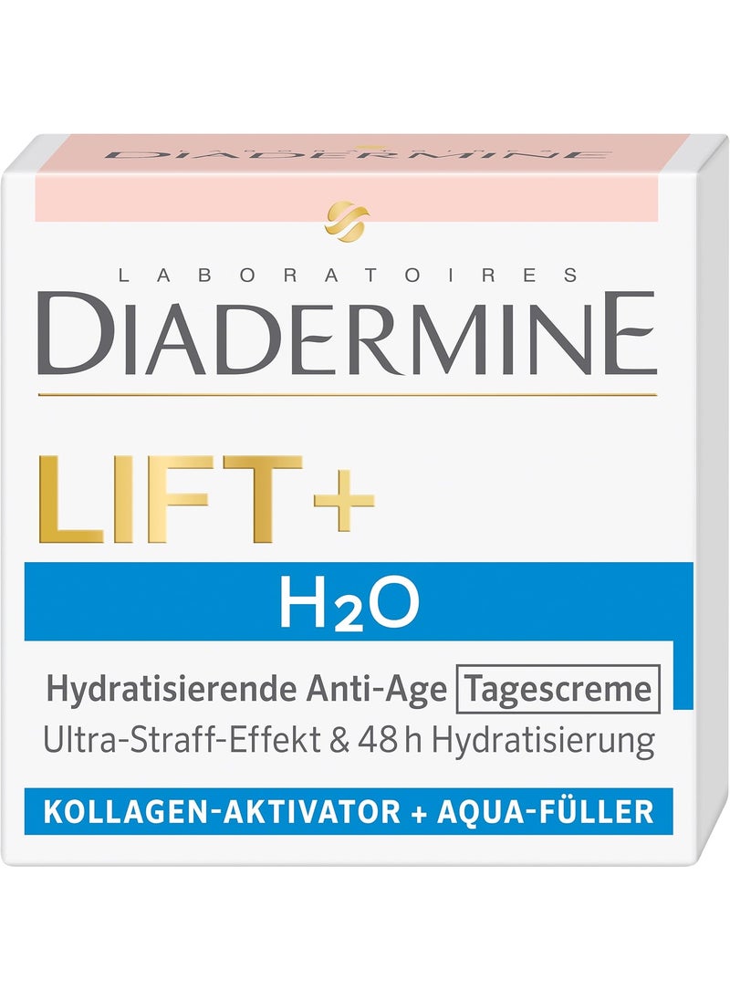 Diadermine Lift + H2O Hydrating anti- aging day cream - 1.76 Fl.oz (50 ml)