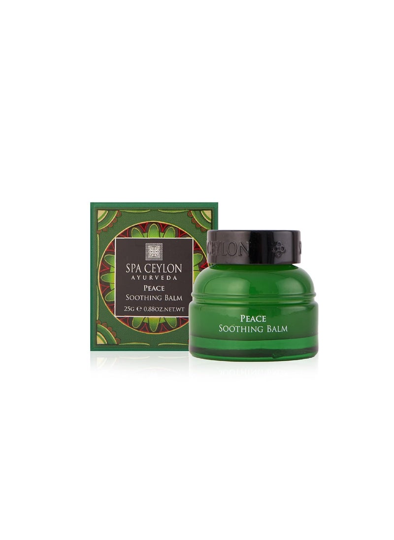 SPA CEYLON PEACE Soothing Balm | Instant Cooling Relief | Natural & Silicone-Free | Paraben-Free | Suitable for all skin types