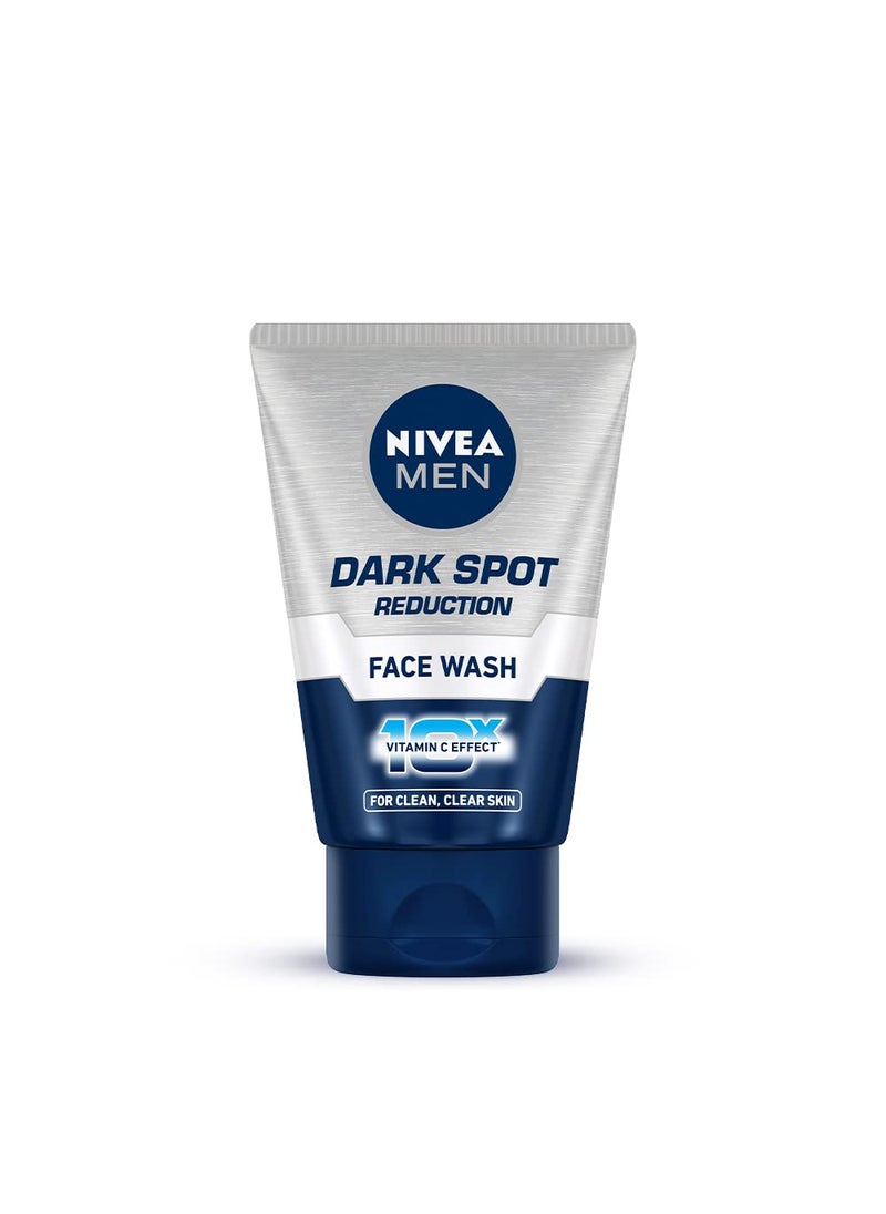 Nivea Men Dark Spot Reduction Face Wash (10X Whitening), 50G