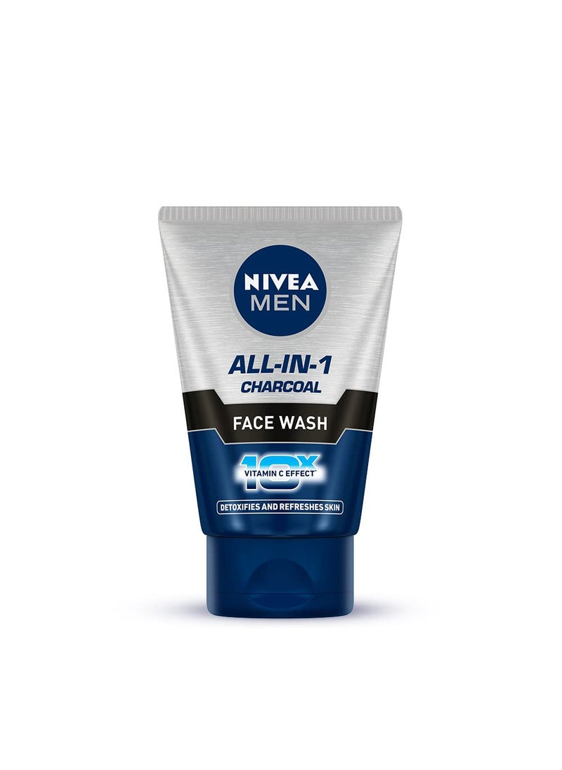 Nivea Men All In 1 Face Wash 100Ml by Nivea