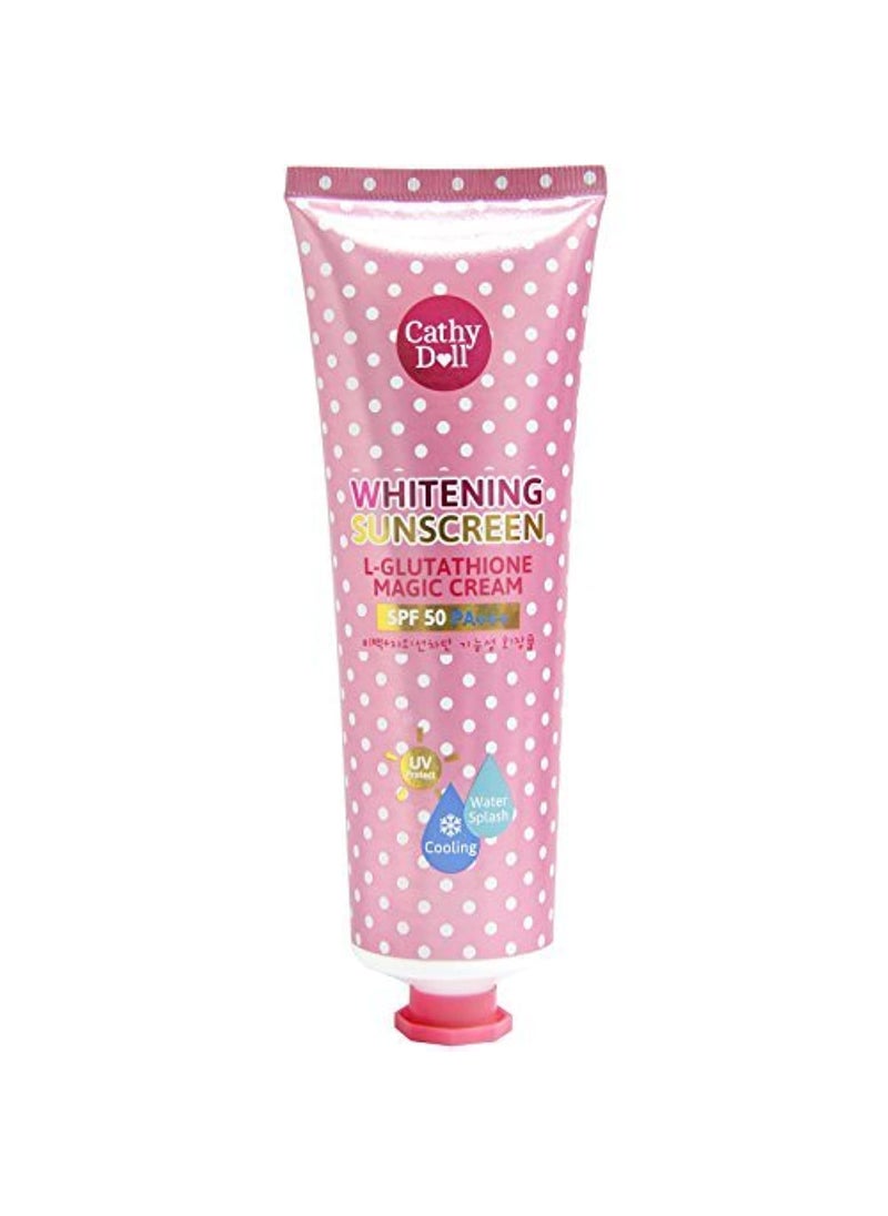 Cathy Doll LGlutathione Magic Cream SPF 50 Whitening Sunscreen 138ml