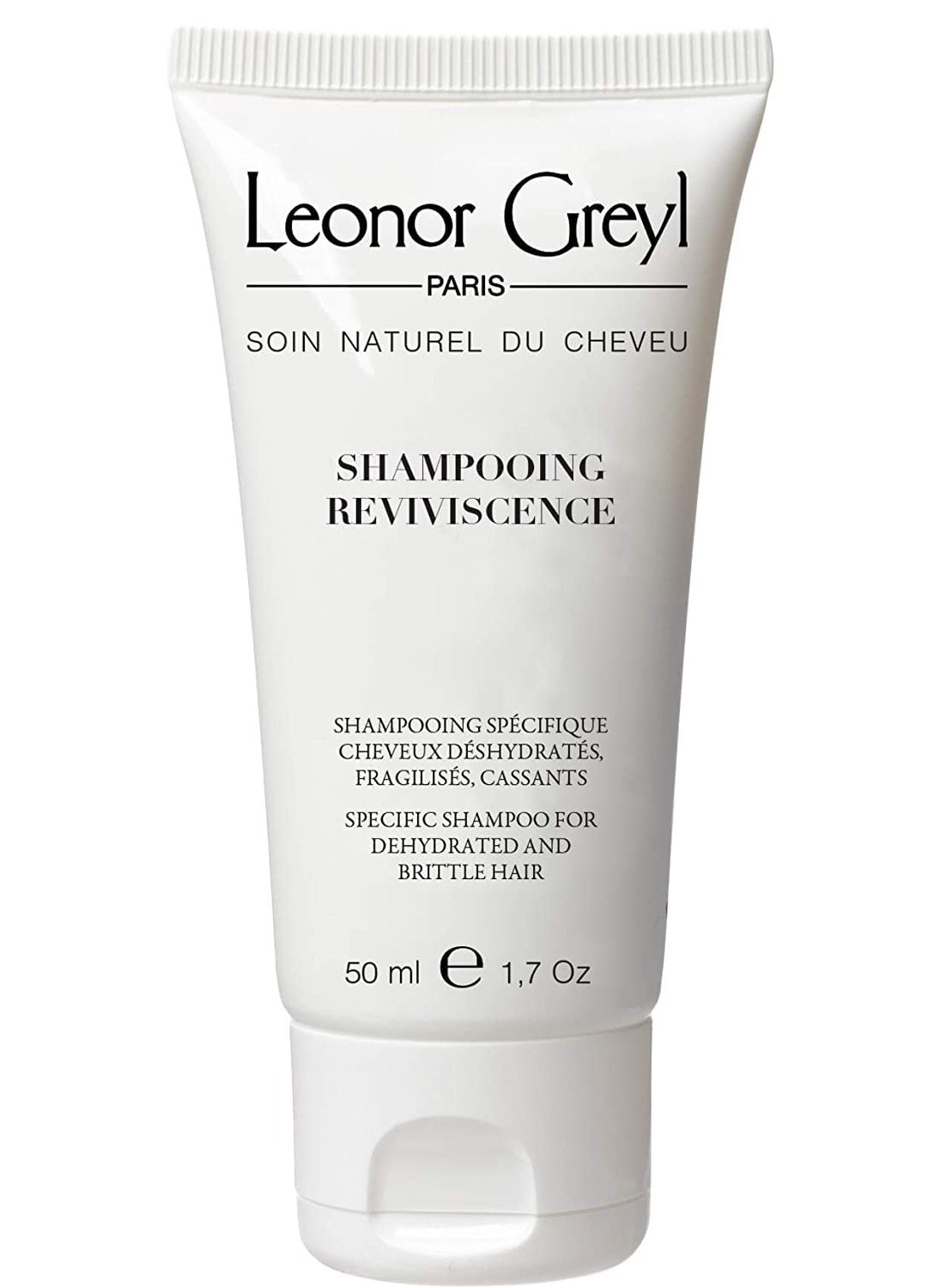 Leonor Greyl Paris - Shampooing Reviviscence Travel Size - Specific Shampoo For Dehydrated, Damaged And Brittle Hair - Natural Shampoo for Fragile Hair, TSA Approved (1.7 Oz)