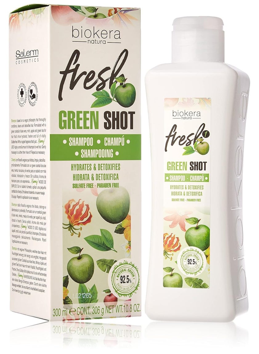 Green Shot Biokera Natura Salerm Cosmetics Shampoo