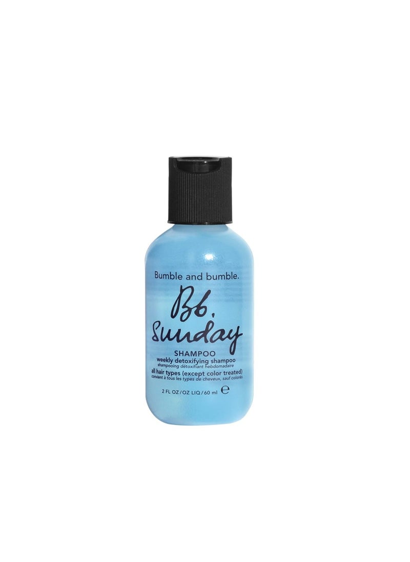 Bumble and bumble. Sunday Weekly Clarifying Shampoo | Removes Residue, Excess Oil + Pollutants | Color Safe | Curly, Wavy, Straight