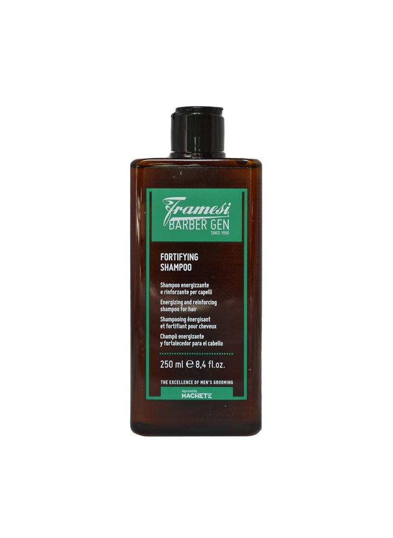 Framesi Barber Gen Fortifying Shampoo, 8.4 fl oz, Strengthening and Thickening Shampoo