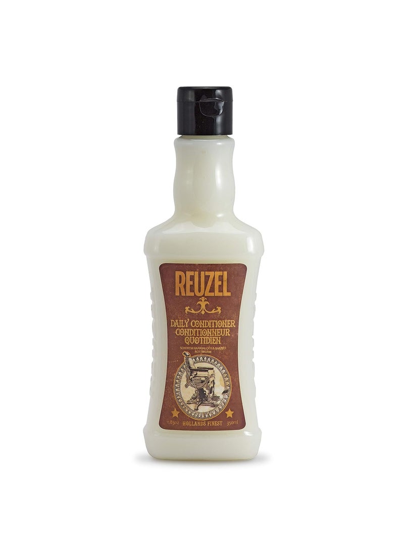 Reuzel Daily Conditioner - Ideal For All Hair Types - Witch Hazel, Nettle Leaf, Rosemary And Horsetail Root - Leaves Scalp Cool And Refreshed - Thoroughly Conditions Hair - Vegan Formula