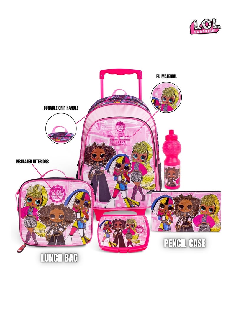 MGA LOL 5-In-1 Royal Bae Trolley Box Set 16 Inches