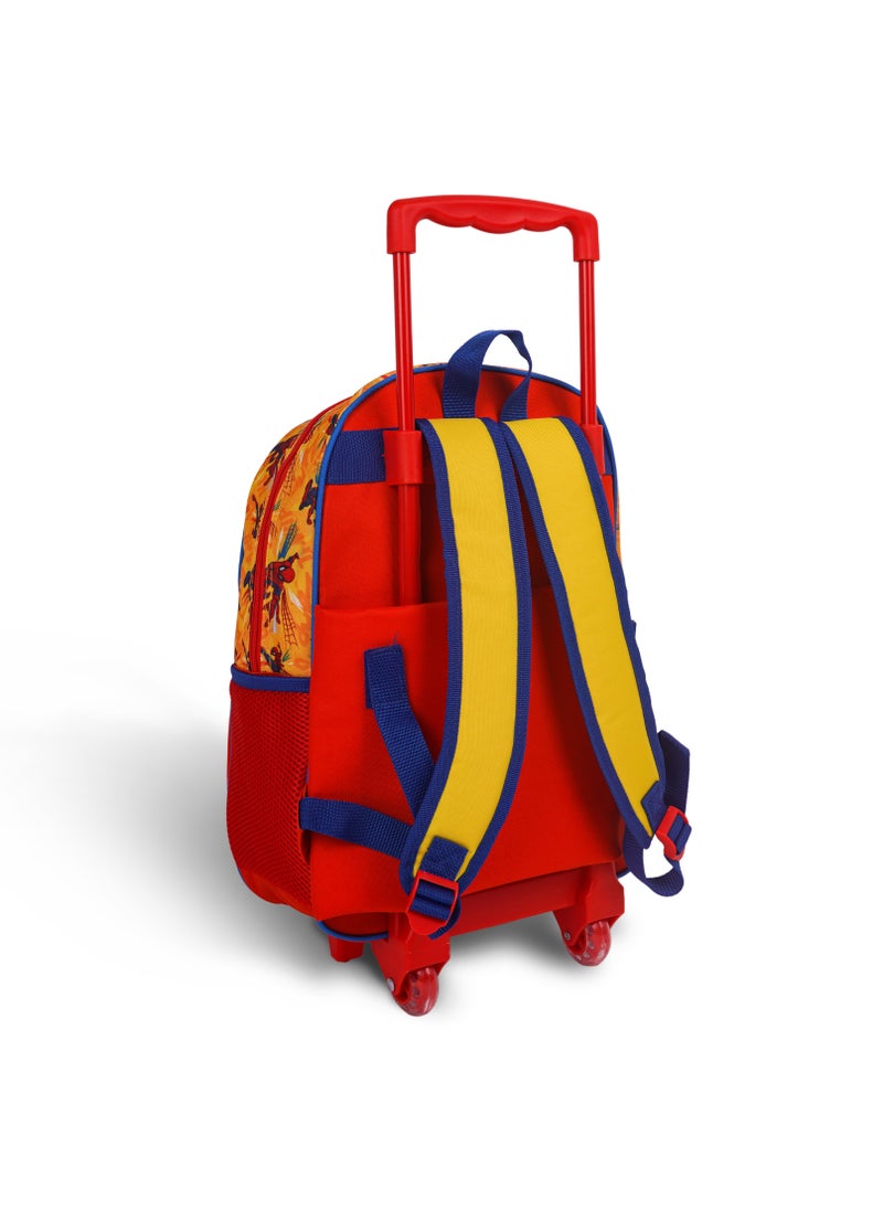 5-In-1 Spiderman Wall Crawler School Trolley Box Set 16 Inches