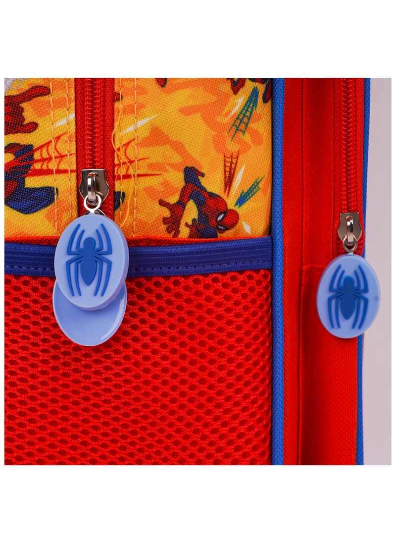 5-In-1 Spiderman Wall Crawler School Trolley Box Set 16 Inches