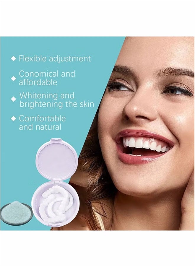 Veneers False Teeth, Adjustable Snap-On Braces, Comfortable Temporary Dental Restoration Kit