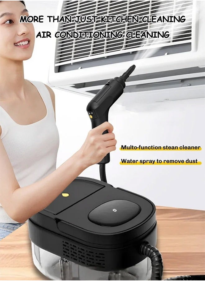 Handheld Steam Cleaner, 2500W Pressurized Steamer for Cleaning, Multi-Purpose Steamer for Home, 3Bar High Pressure Steamer, Portable Steam Cleaner for Kitchen, Bathroom, Tile