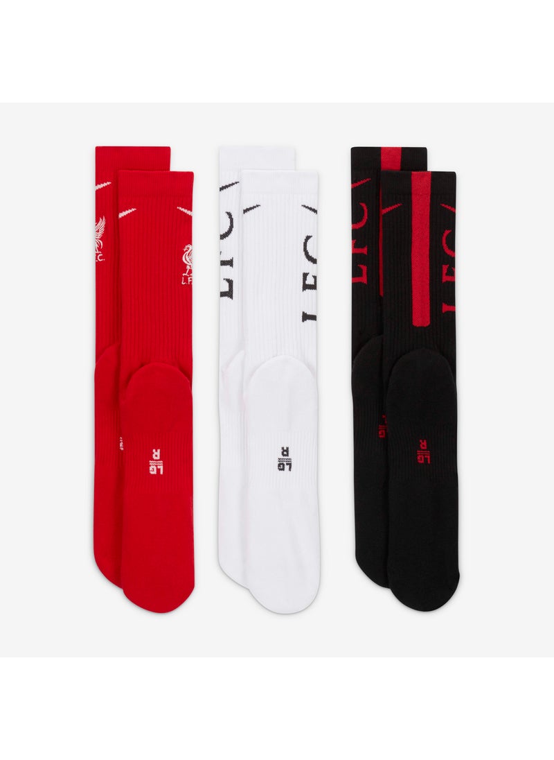 Liverpool Everyday Socks (3 Pairs)