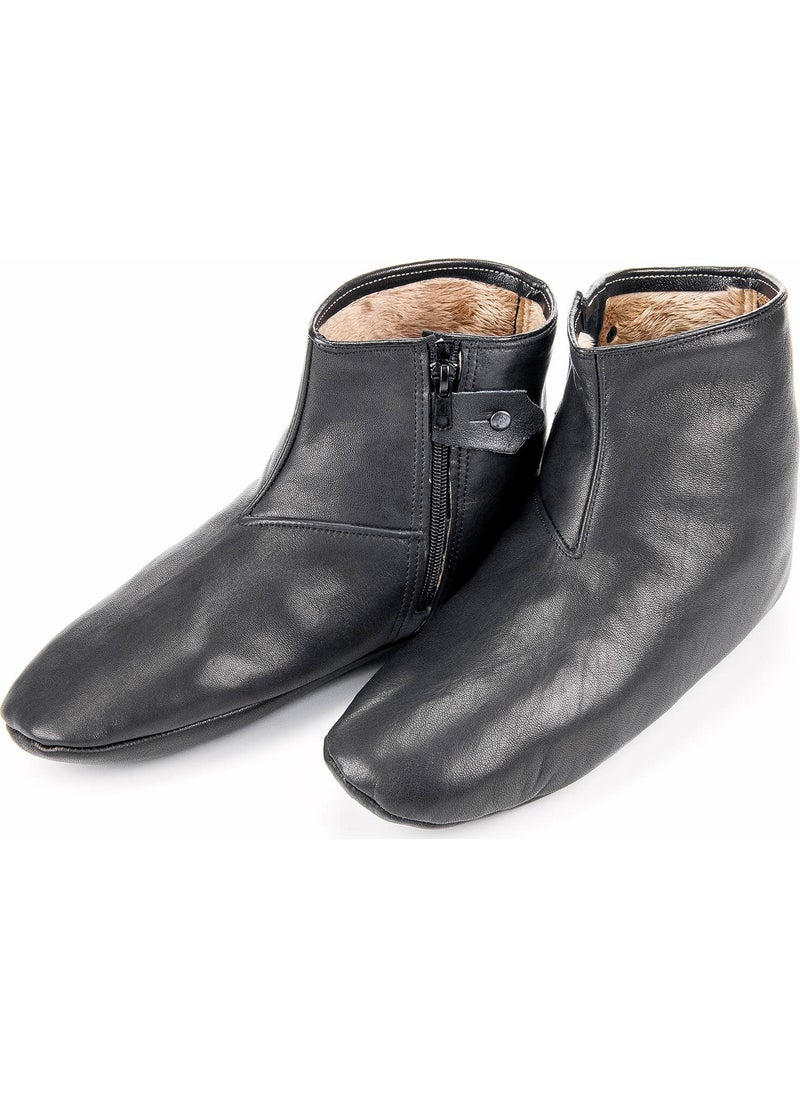 Ikhwan Sheepskin Mest - Furry Mest - Wide Neck Mest