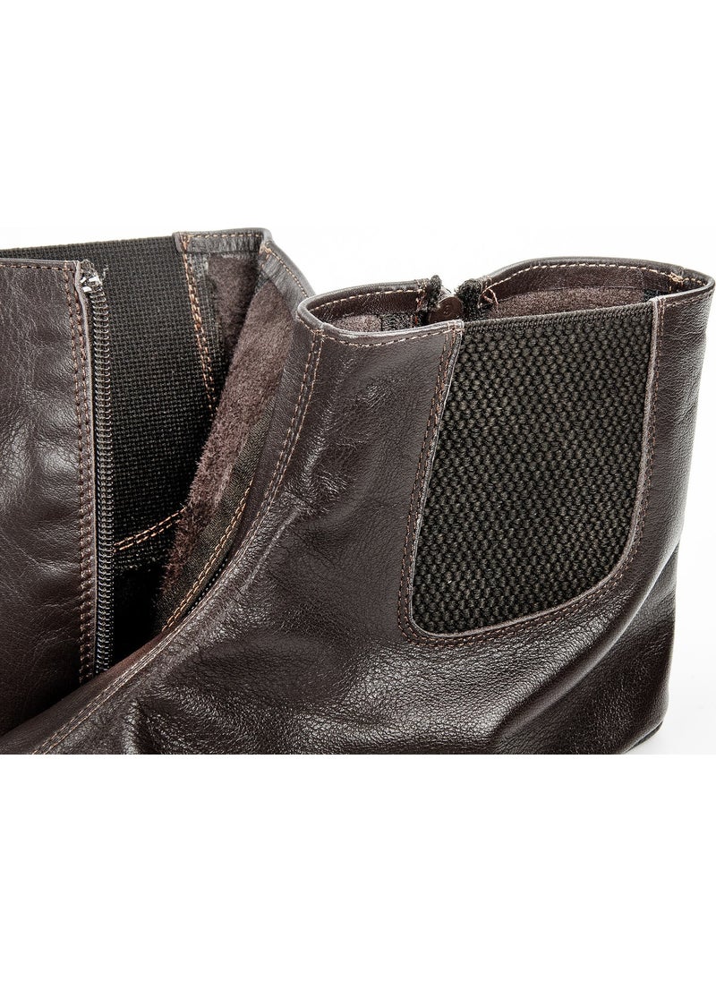 Ihvan Calfskin Socks - Brown