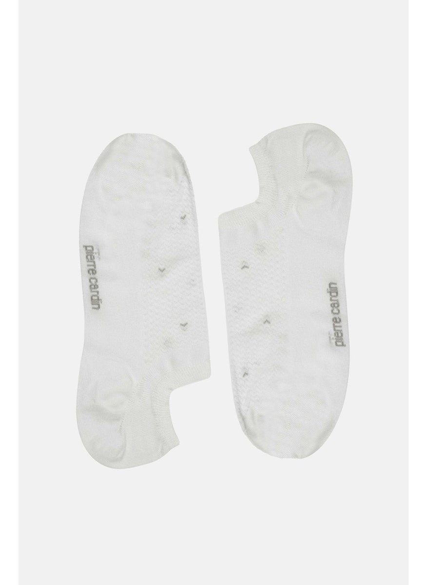 Bamboo 6-Pack Men's Sneakers Non-Slip Socks 3072-PC White