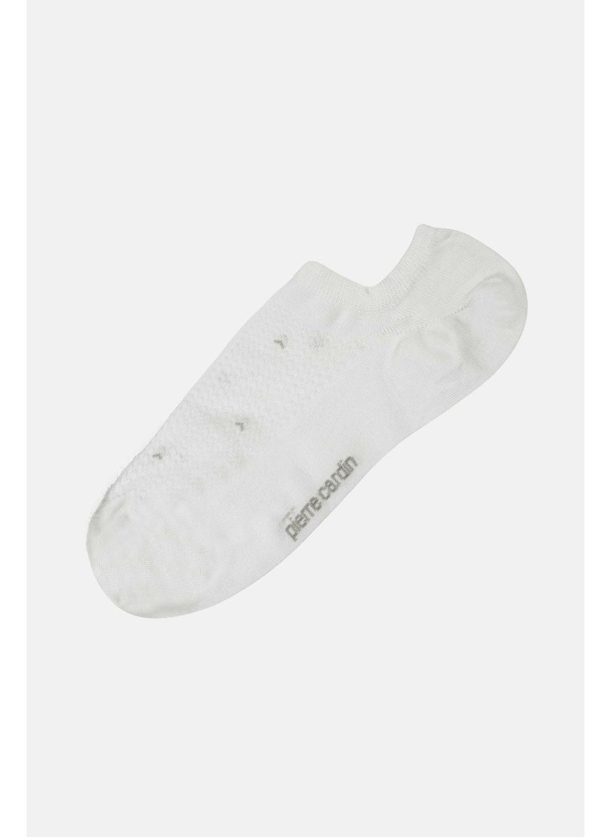 Bamboo 6-Pack Men's Sneakers Non-Slip Socks 3072-PC White