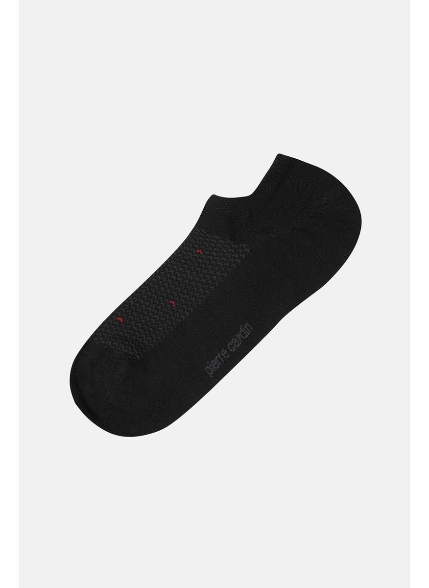 Bamboo 6-Pack Men's Sneakers Non-Slip Socks 3072-PC Black