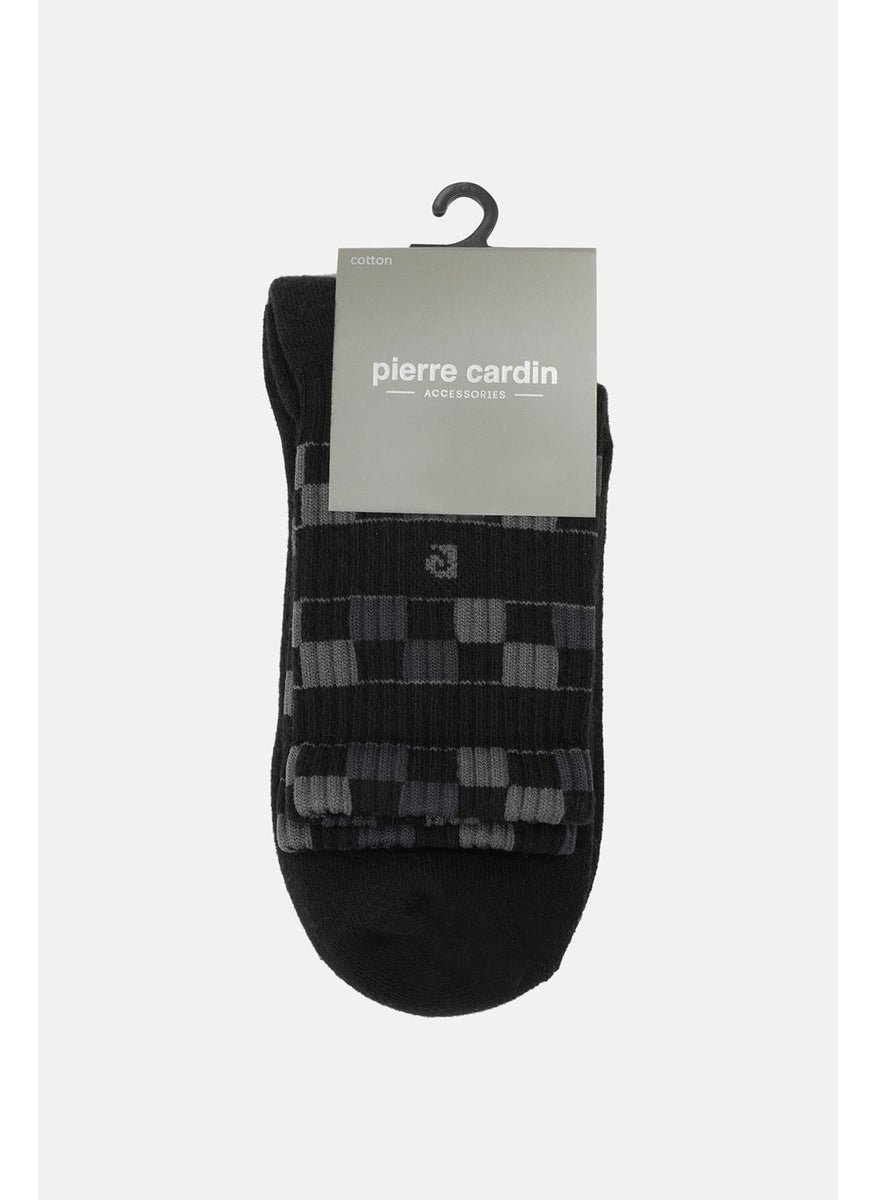 Cotton 6-Pack Men's Short Sock Tennis Socks 5003-PC Black
