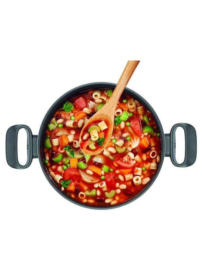 Cookware Set of 8 Pieces  100% Made in France  NonStick  Tempo Flame C3079082 Red 26cm