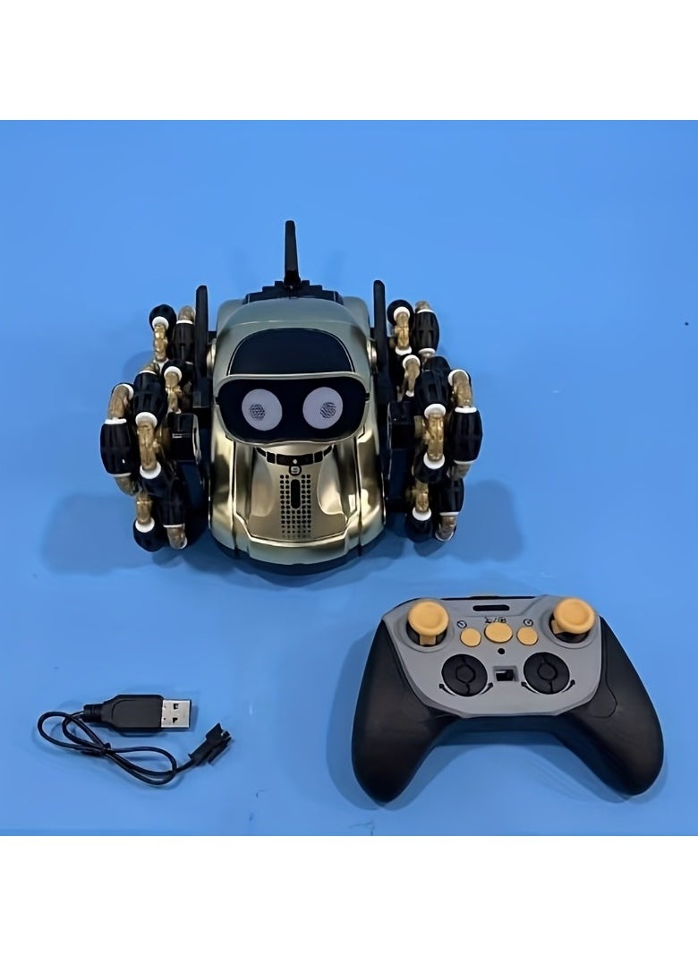 Eight-Wheel Drifting Dog Mechanical Toy Deformation Remote Control Toys