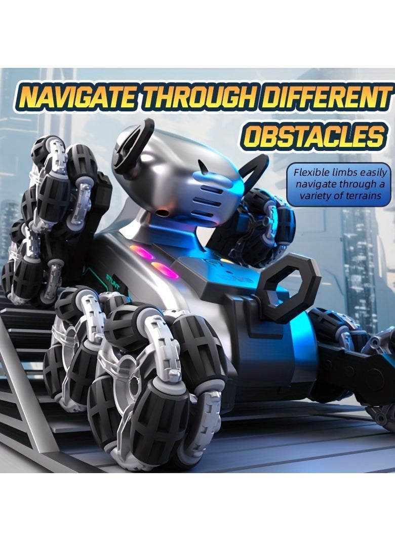 Eight-Wheel Drifting Dog Mechanical Toy Deformation Remote Control Toys